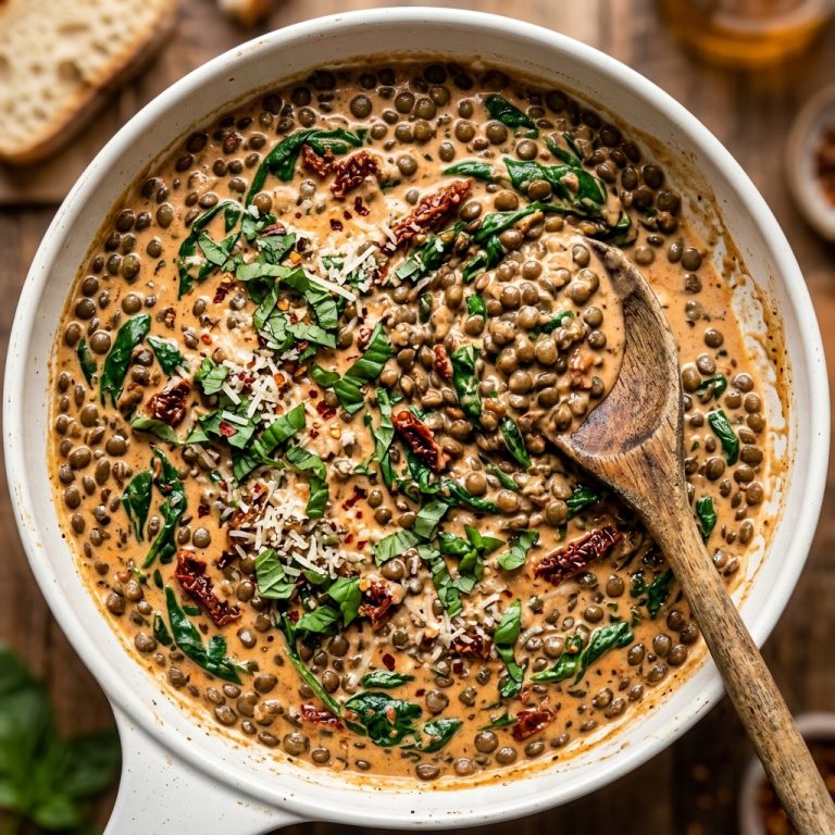Creamy Marry Me Lentils