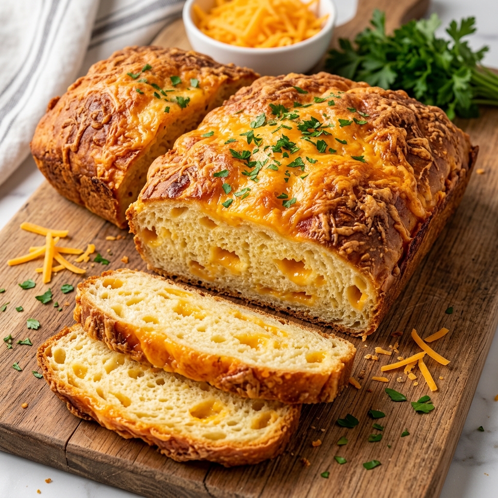 Cheesy Bread: Gooey, Golden Delight for Easy Dinner