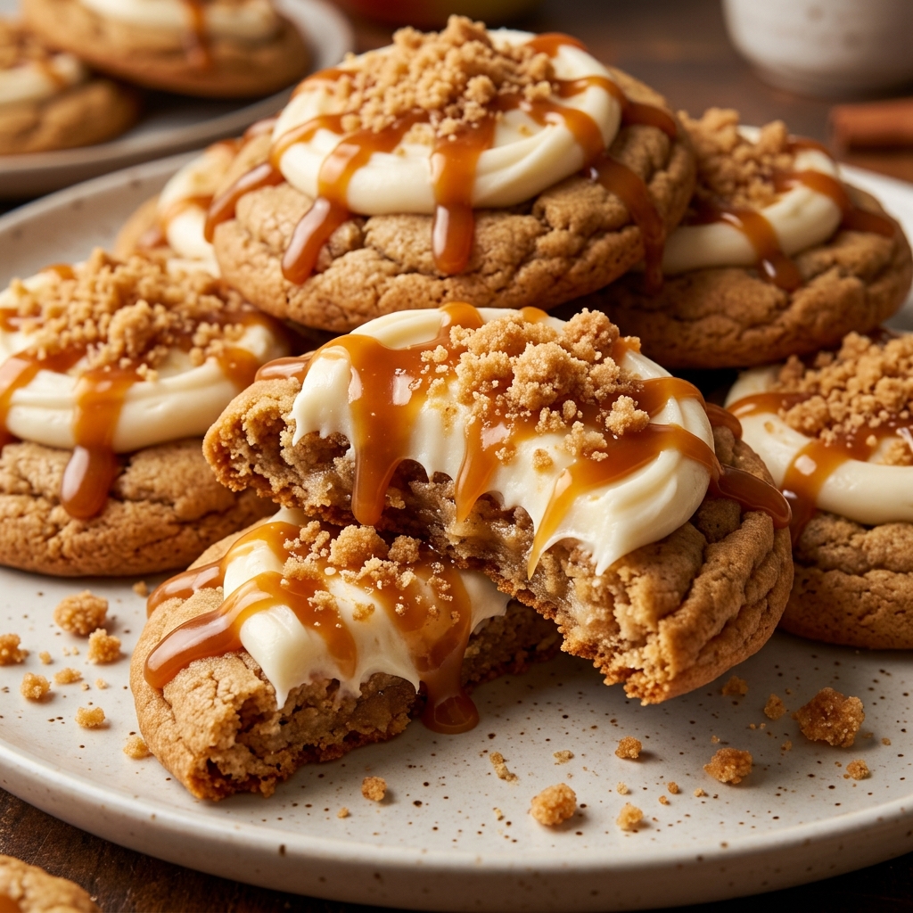 Crumbl Caramel Apple Cookies – Gooey Fall Treats Everyone