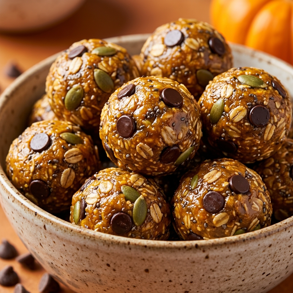 Healthy Pumpkin Energy Balls – Quick Autumn Snack Recipe